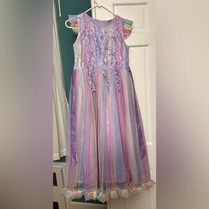 Lavender and Pink Kids Dress